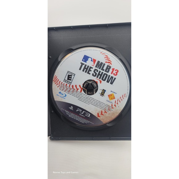 MLB 13 The Show (Sony PlayStation 3, PS3, 2012) Game Only Tested and Working - Picture 1 of 3